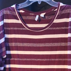 Cato cold shoulder top